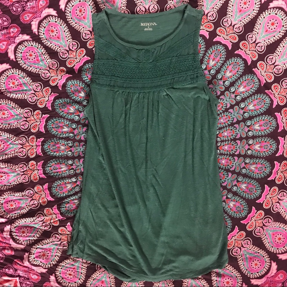 Green Tank Top
